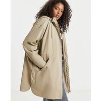 Longline Coated Raincoat