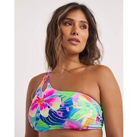 Malibu Bikini Top Floral Print