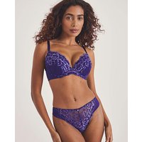 Sexy Lace Brazilian DkPurple Dark