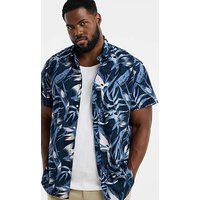 & Honolulu Printed Shirt Multi & 3XL