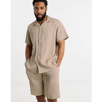 & Harrison Shirt & Short Set & Top 54" Waist