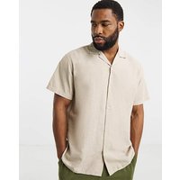 & Breeze Linen Blend Shirt & 5XL