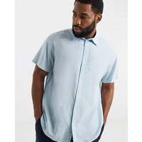& Breeze Linen Blend Shirt & 1XL