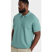 & Austin Waffle Polo & 5XL
