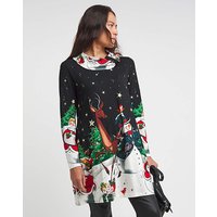 Snowy Scenes Tunic Multi