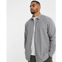 & Carter Shirt White Black Cloud Dancer & L