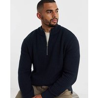 & Sage Half Zip Jumper Blazer & 3XL