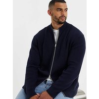 & Perfect Full Zip Cardigan Night SKY & 3XL