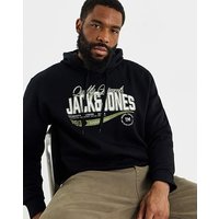 & Graphic Logo Hoodie