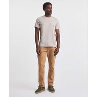 Straight Fit Gabardine Jean