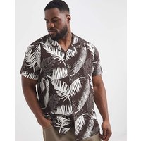 Print Revere Collar Shirt Jacamo 1XL48 50