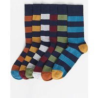 6 Pack Stripe Socks Jacamo