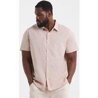 Sleeve Linen Blend Shirt Jacamo 1XL48 50