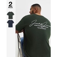 & Cover Logo 2 Pack T Shirts