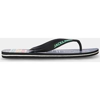 & Palm Print Flip Flop