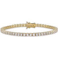 9CT Round CZ Tennis Bracelet 1 2