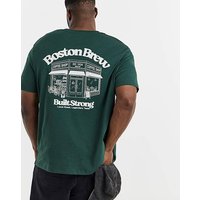 & Back Graphic Boston T Shirt & M