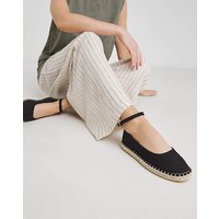 Espadrille Ballerina Ankle Strap Ex Wide Soft