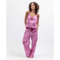 Belle Bow Cami Pyjama Set MIX