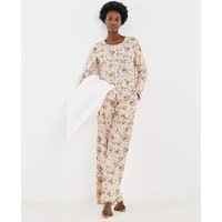 Coffee Pointelle PJ Set 32 34