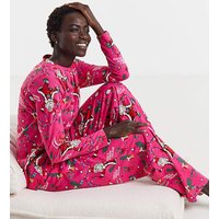 Value Disco Santa Pyjama Set 8 10