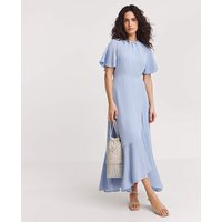 Belt Ruffle Dress