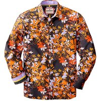 Autumn Bloom Print Shirt M