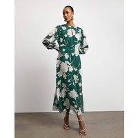 Long Sleeve Maxi Dress Floral