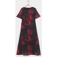 Crinkle Column Dress