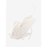 Ivory Woven Bow Fascinator