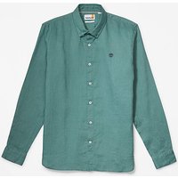 Mill Brook Linen Shirt Teal 3XL51 53