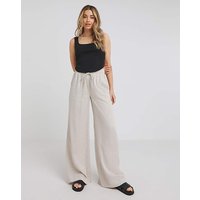 Linen Wide Leg Trousers 28R