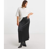 Satin Maxi Skirt