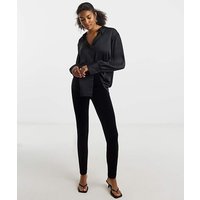 High Waist Velour Leggings