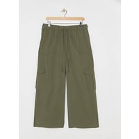 Drawcord Waist Utility Wide Leg Trouser