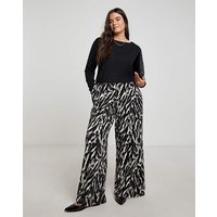 Waffle Wide Leg Trousers