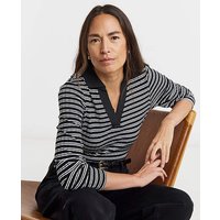 Stripe Long Sleeve Top Stripe JD Williams