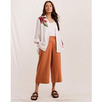 Cropped Linen Trousers