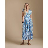Petite Printed Jersey Midi Dress Print