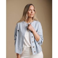 Linen Jacket SKY Blue
