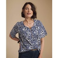 Cotton V Neck T Shirt Multi Coloured
