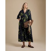 Petite Printed Midi Dress Print