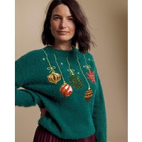 Christmas Bauble Fluffy Jumper 20 22
