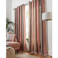 Fusion Whitworth Stripe Eyelet Curtains x 183cm
