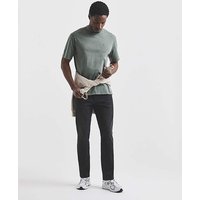 Union Slim Fit Stretch Jeans Blackwash Wash