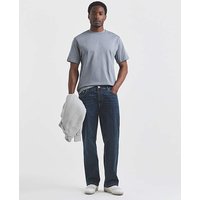 Loose Fit Stretch Jeans Darkwash Dark Wash
