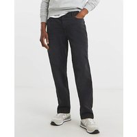 Straight Fit Stretch Jeans Blackwash Wash