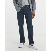 Straight Fit Stretch Jeans Dark Tint Dark Tint