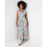 Daydreamer Crinkle Maxi Dress Multi Coloured
