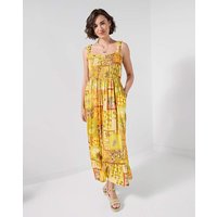 Sunshine Days Jersey Dress Multi Coloured